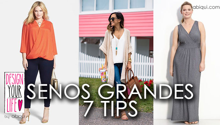 cuerpo rectangular vestido para mujeres con mucho busto