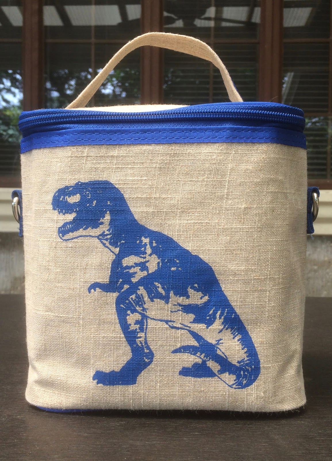 So Young Blue Dinosaur Lunch Box