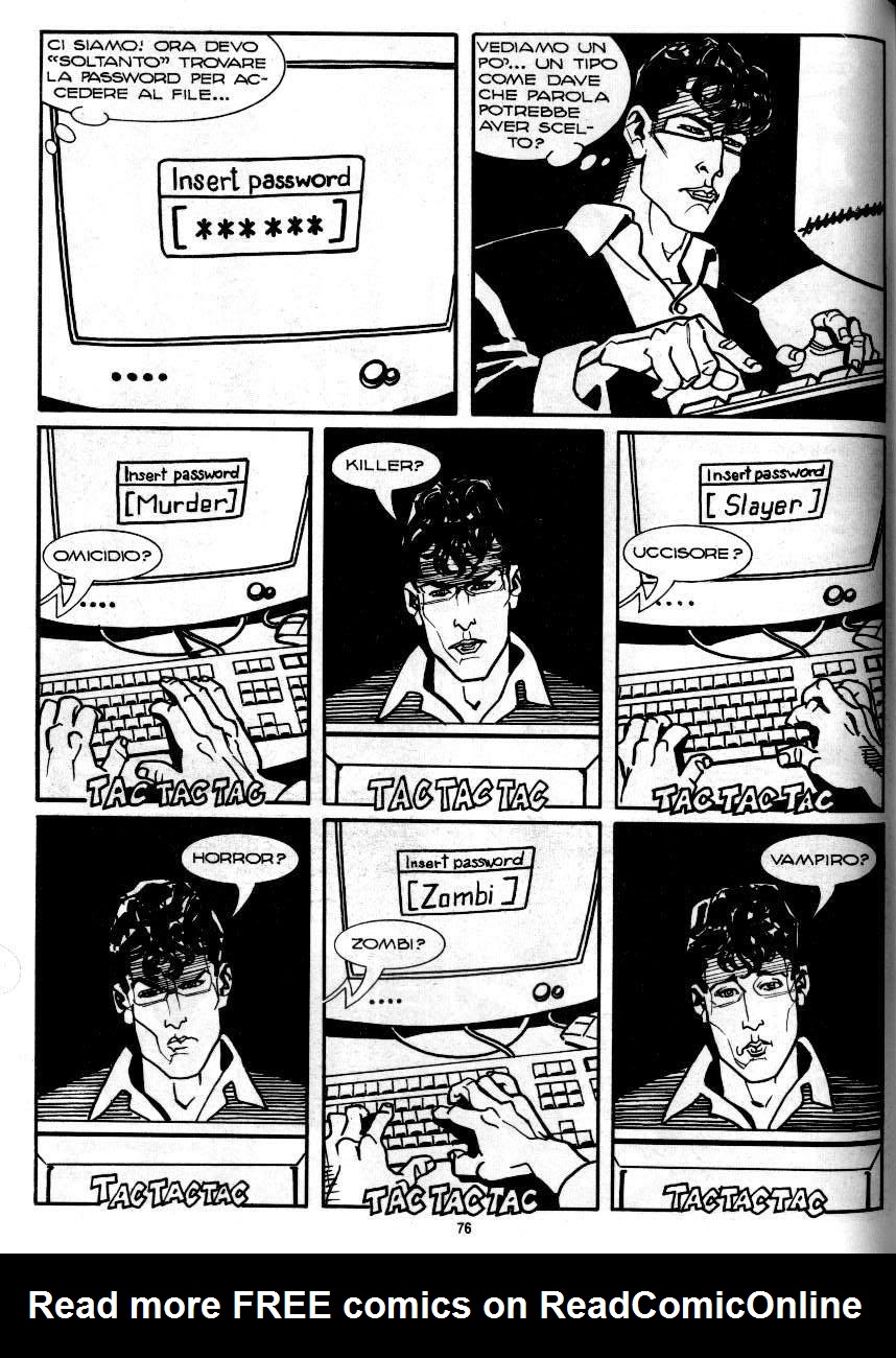 Read online Dylan Dog (1986) comic -  Issue #177 - 73