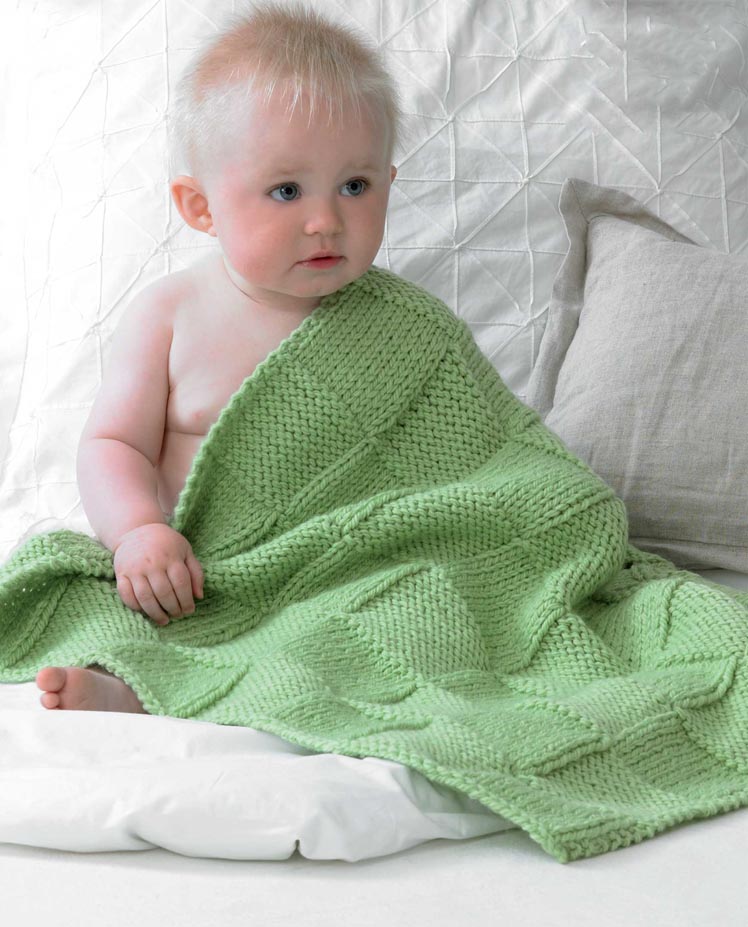 Babies in knitwear