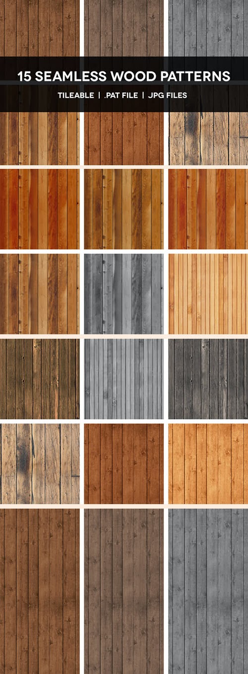 For weBDesigner 15 Patterns Seamless Wood