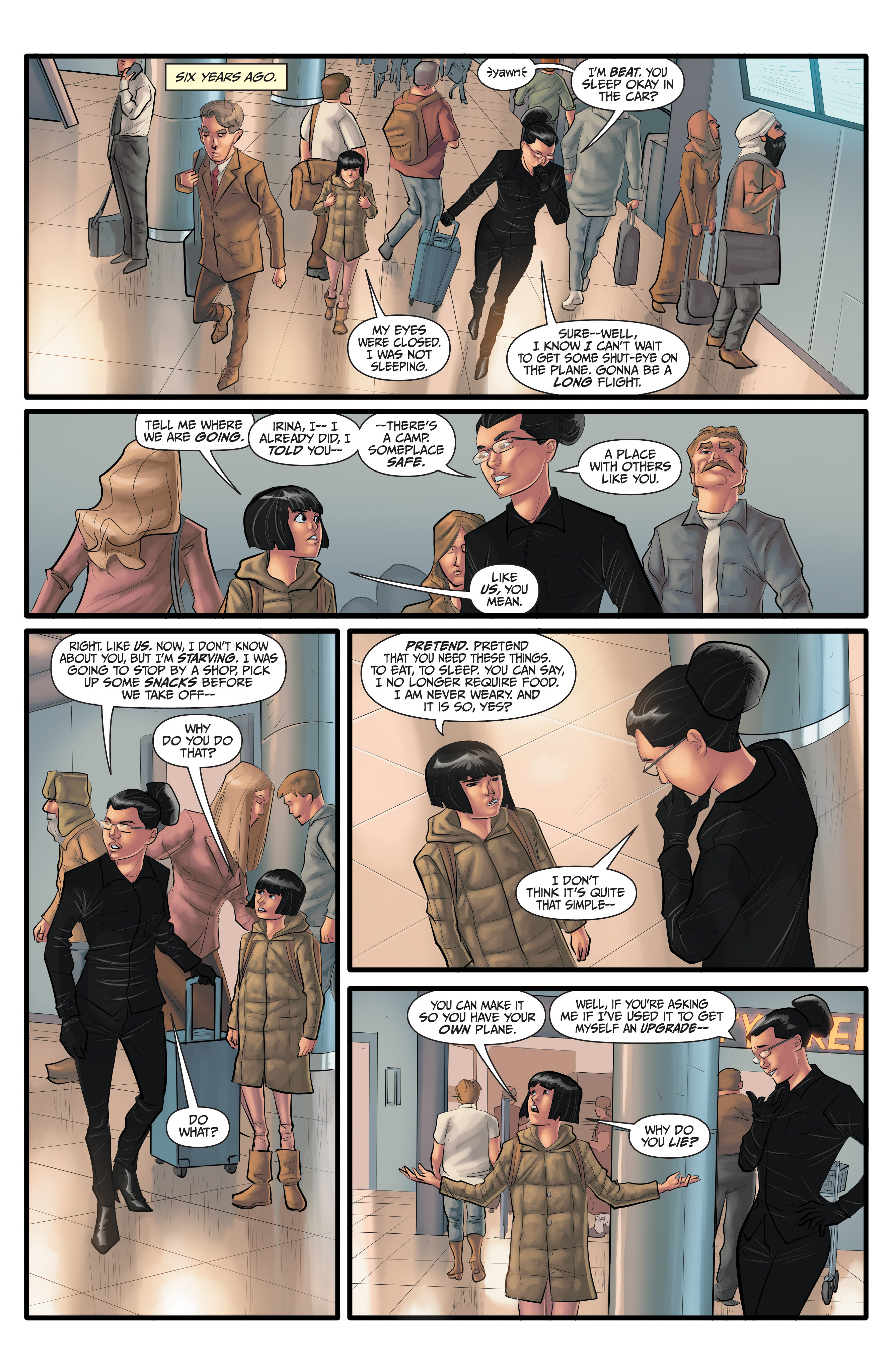 Read online Morning Glories comic -  Issue #46 - 3