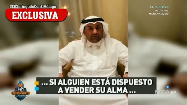 Al-Thani - Málaga -: "No está en mi cabeza vender"
