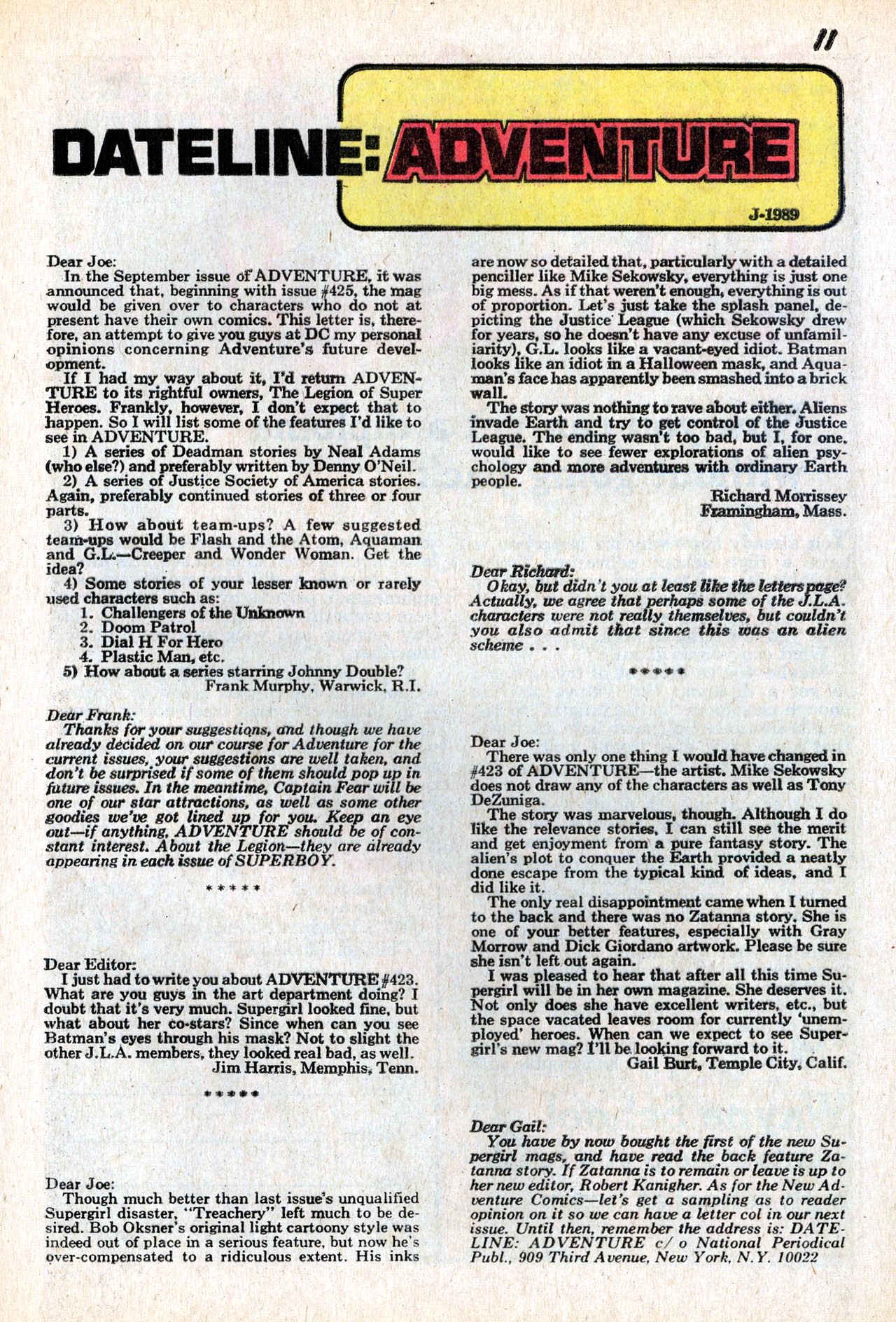 Read online Adventure Comics (1938) comic -  Issue #426 - 13