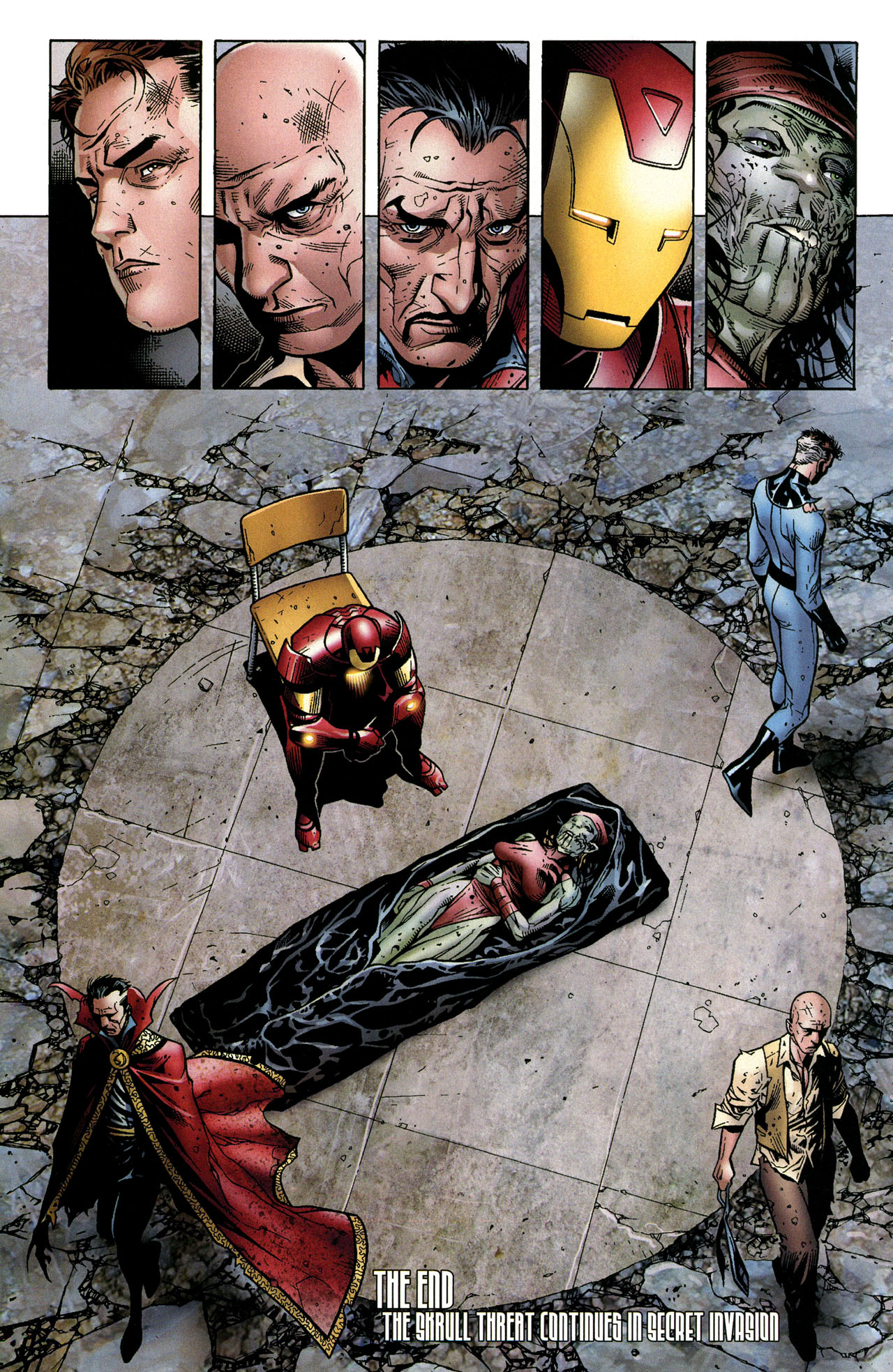 Read online New Avengers: Illuminati (2007) comic -  Issue #5 - 20