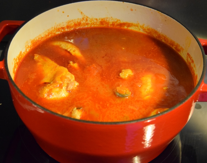 A B C vos IG Curry madras au poulet (IG bas)