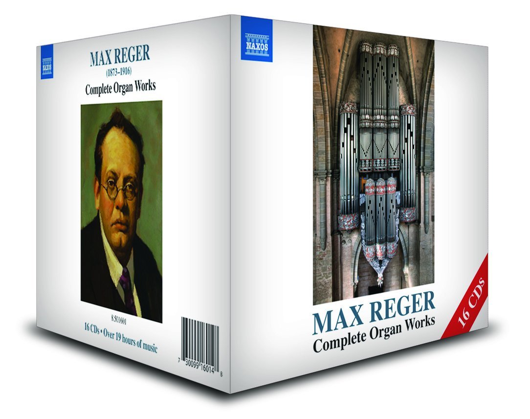 Gapplegate Classical-Modern Music Review: Max Reger, Complete Organ Works,  Various, 16-CDs