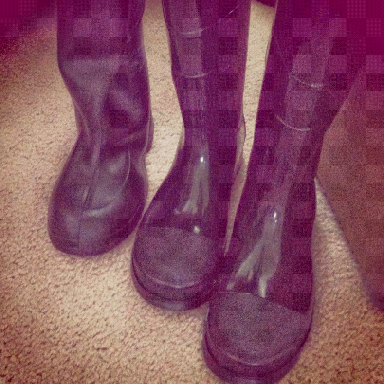 The Joe and Jill Chronicles It's Official!!! Rubber Boots!!!