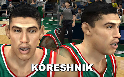 NBA 2K13 Gustavo Ayon Cyberface Patch