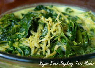 Daun Singkong Teri Medan Resep Aneka Masakan Daun Singkong Paling Enak