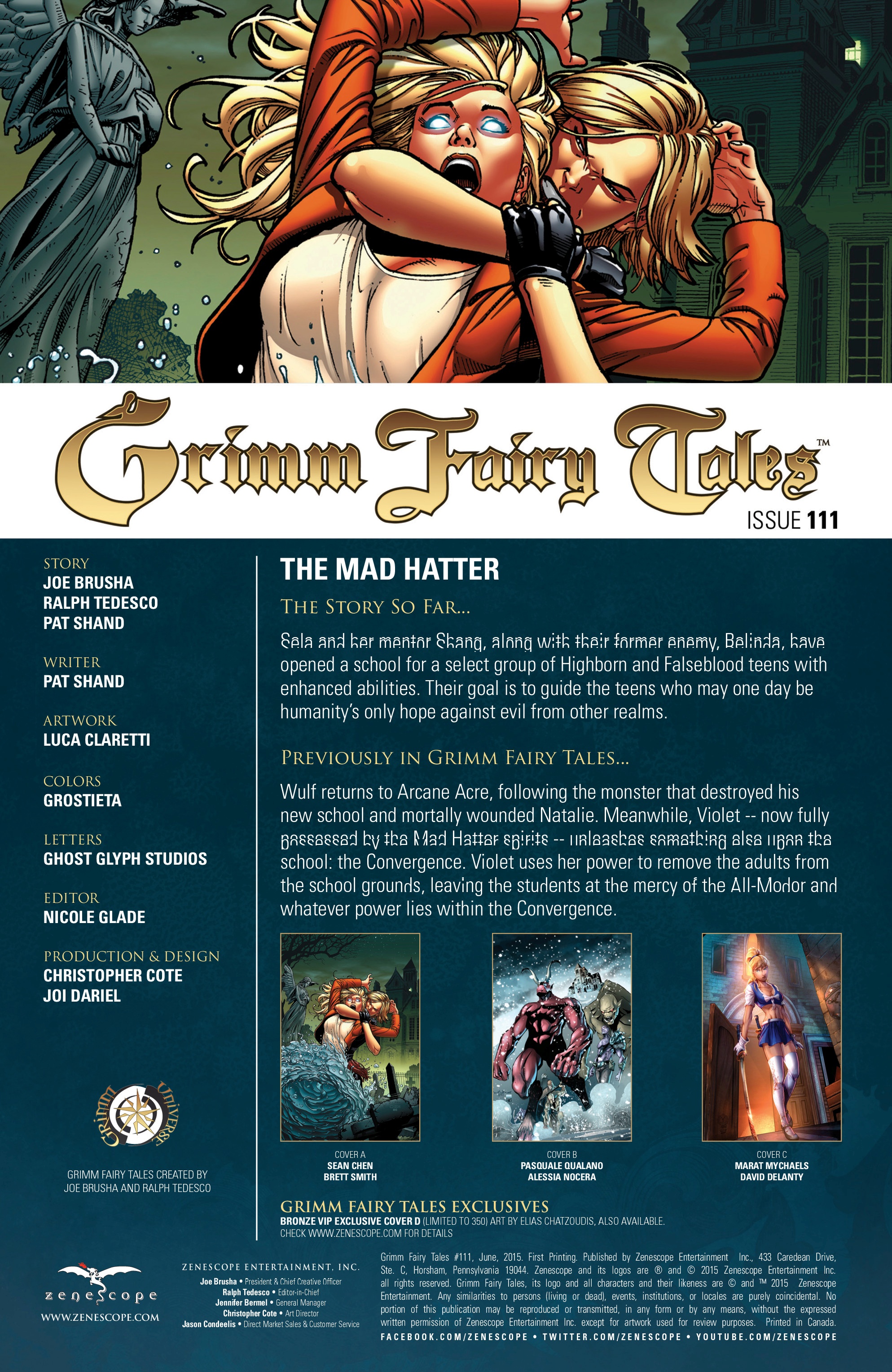 Read online Grimm Fairy Tales (2005) comic -  Issue #111 - 2