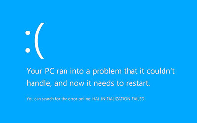 Blue Screen Windows 8