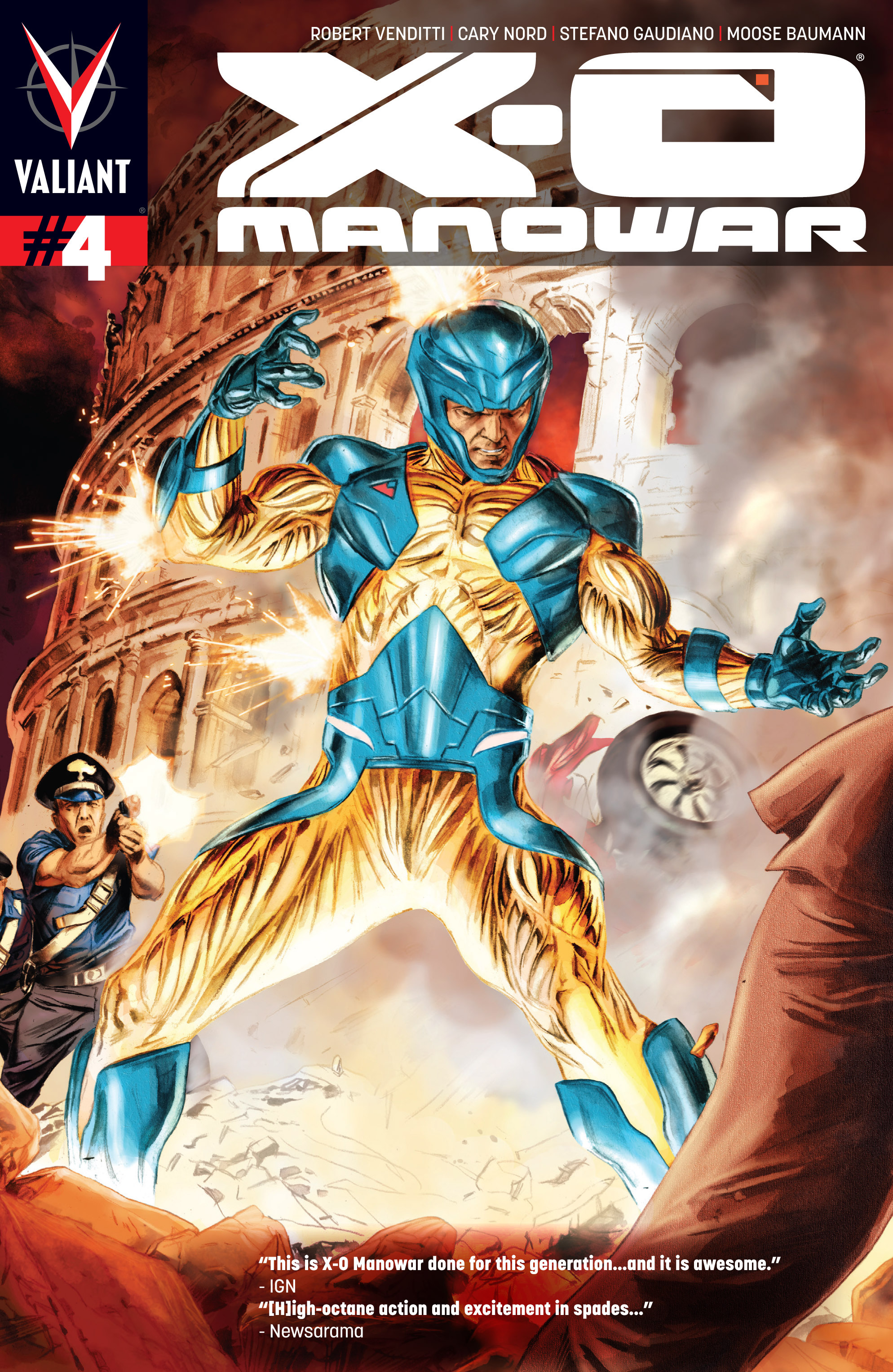 Read online X-O Manowar (2012) comic -  Issue #4 - 1