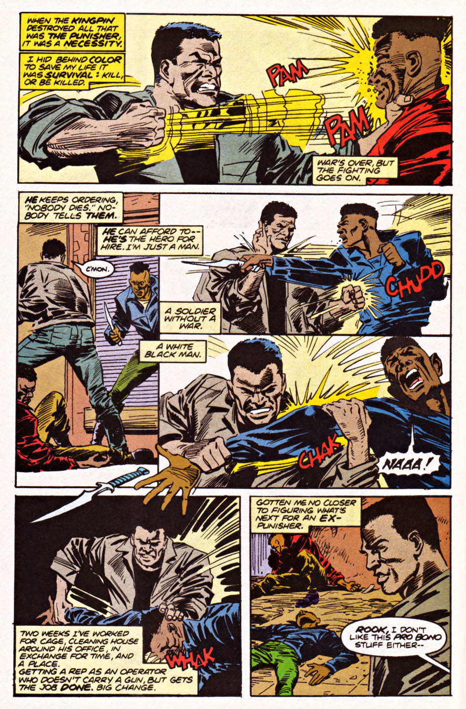 Read online The Punisher (1987) comic -  Issue #62 - Fade... to white - 5