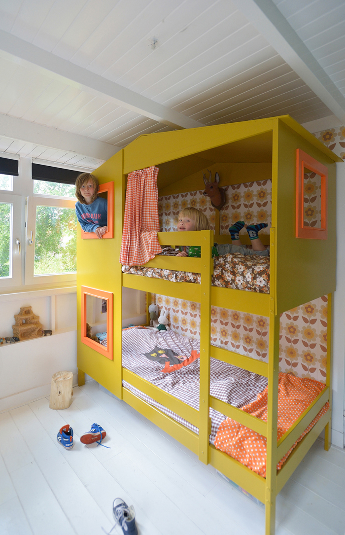 Rafakids yellow bunk bed & studio soet