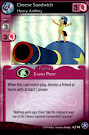 My Little Pony Cheese Sandwich, Heavy Artillery The Crystal Games CCG Card