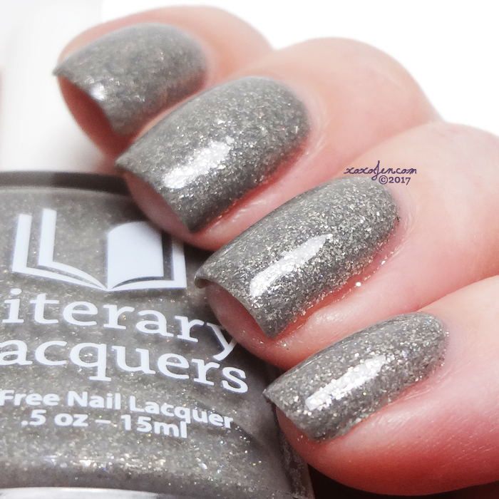 xoxoJen's swatch of Literary Lacquers Swaying Grayly