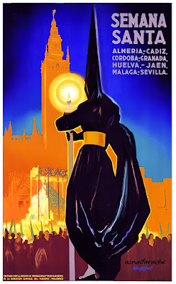 Turismo España 1941- Semana Santa de Andalucía - Dirección General de Turismo - José Morell