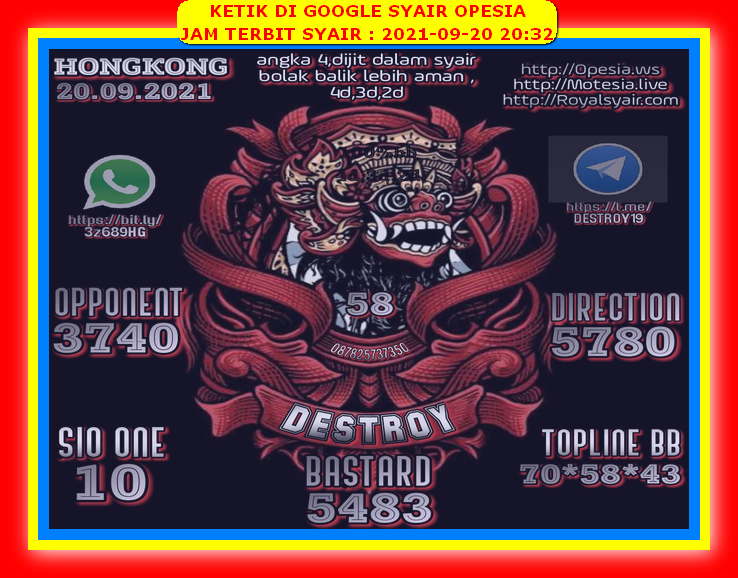 PREDIKSI HK MALAM INI
