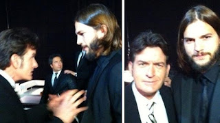 You Be The Judge!: Charlie Sheen meets Ashton Kutcher at 2011 Emmys