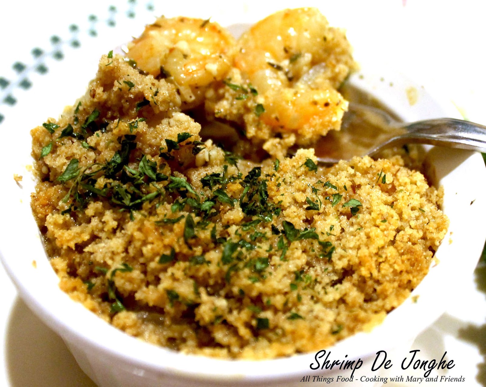 Cooking With Mary and Friends Shrimp De Jonghe