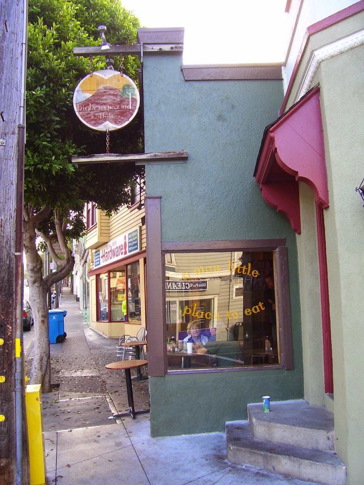 Breakfast at Epiphany's higher grounds coffee house