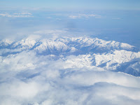Fond d'écran Mars 2012 - Survol des Alpes (photo déc. 2010)