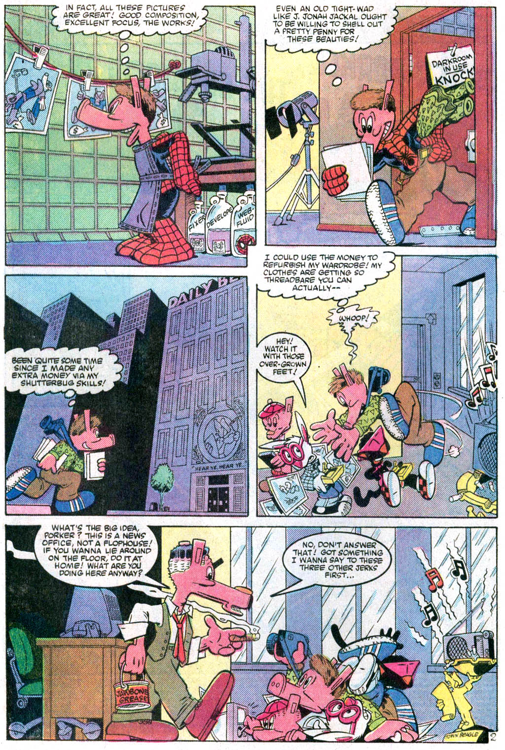 Read online Peter Porker, The Spectacular Spider-Ham comic -  Issue #1 - 3