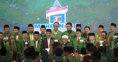Romahurmuziy: Secara Resmi PPP Kembali Mencalonkan Bapak Jokowi Menjadi Calon Presiden di Pemilu 2019 Romahurmuziy: Secara Resmi PPP Kembali Mencalonkan Bapak Jokowi Menjadi Calon Presiden di Pemilu 2019