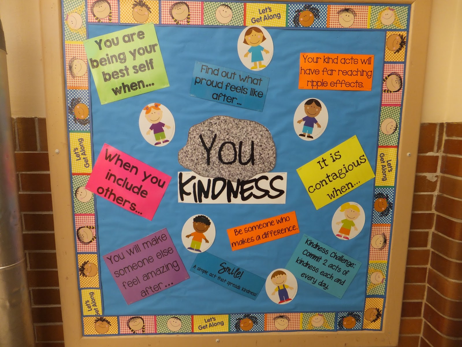 Entirely Elementary...School Counseling YOU Rock Kindness Bulletin