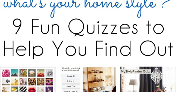  style inspiration 9 Fun Quizzes  to Find Your Home  Design  