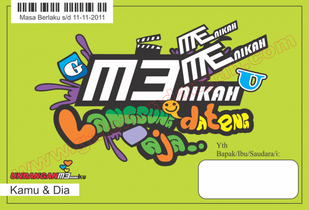 Contoh Undangan Pernikahan yang Unik dan Menarik | Aldio Blog