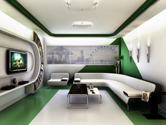Tips Desain Interior Ruang Tamu Futuristik 2014