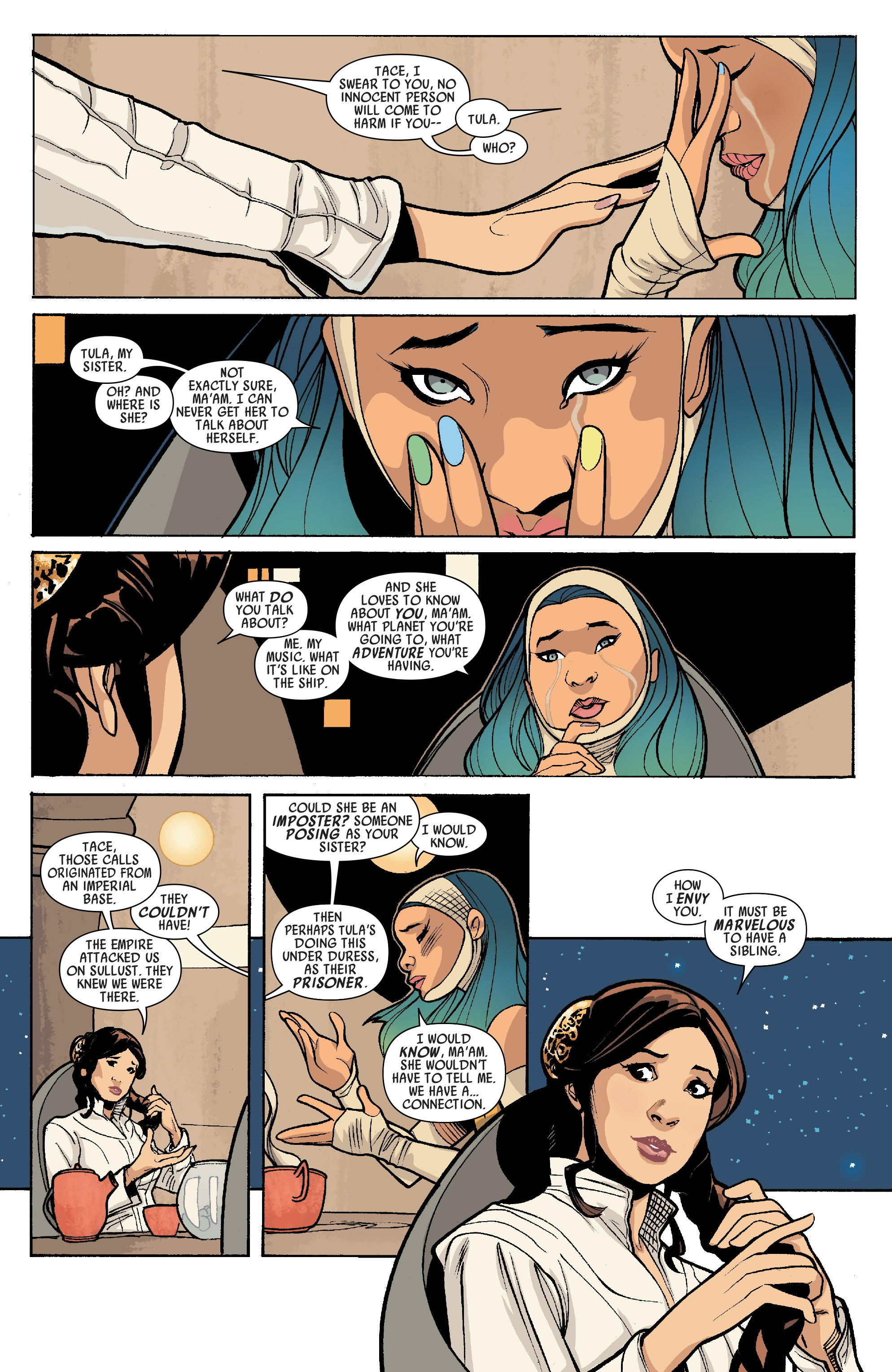 Read online Princess Leia comic -  Issue #4 - 7