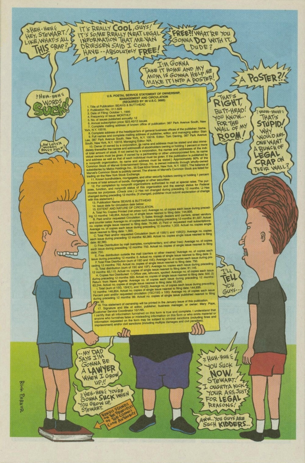 Read online Beavis and Butt-Head comic -  Issue #23 - 34
