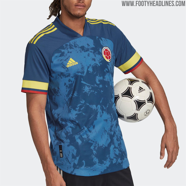 Colombia 2020 Copa America Away Kit Released - Footy Headlines