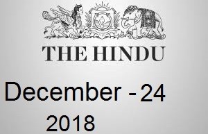 The Hindu Newspaper Today 24 December 2018 Download PDF