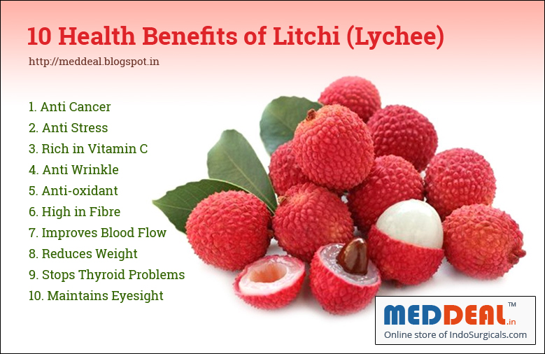 10 Health Benefits of Litchi (Lychee)