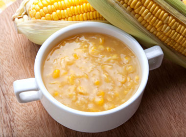CREAMY CORN SOUP: CREAMY CORN SOUP