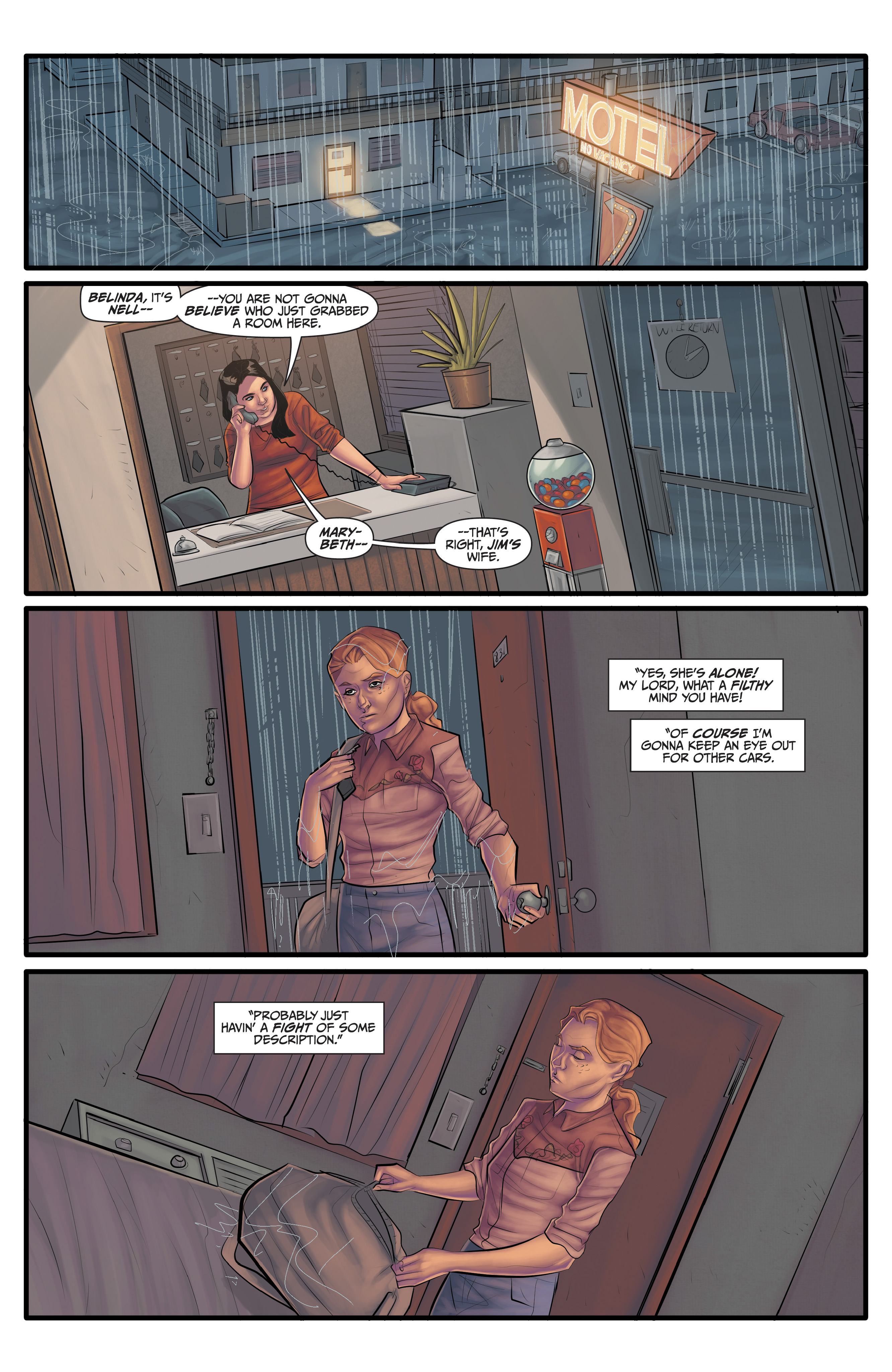 Read online Morning Glories comic -  Issue #45 - 26