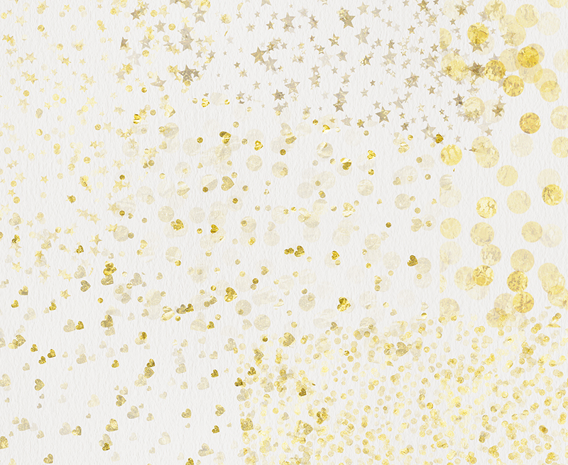 Bokeh Photo Overlays - Holiday Gold Bokeh - The Seventh Desire