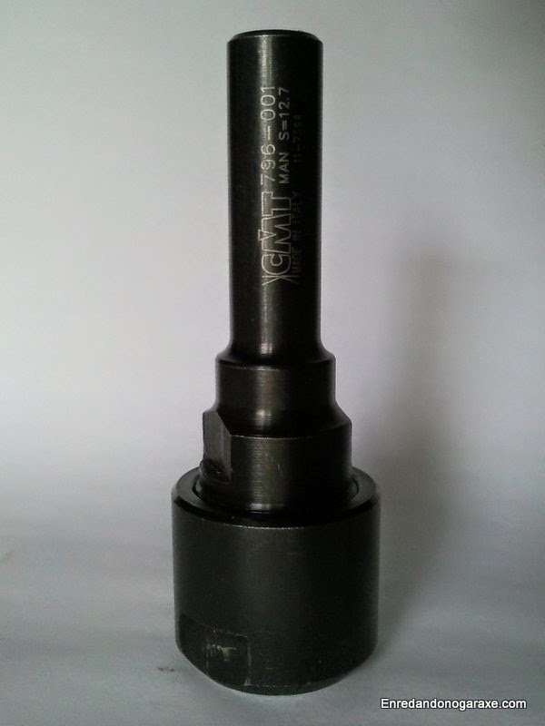 Mandril alargador CMT 12.7mm. Enredandonogaraxe.com