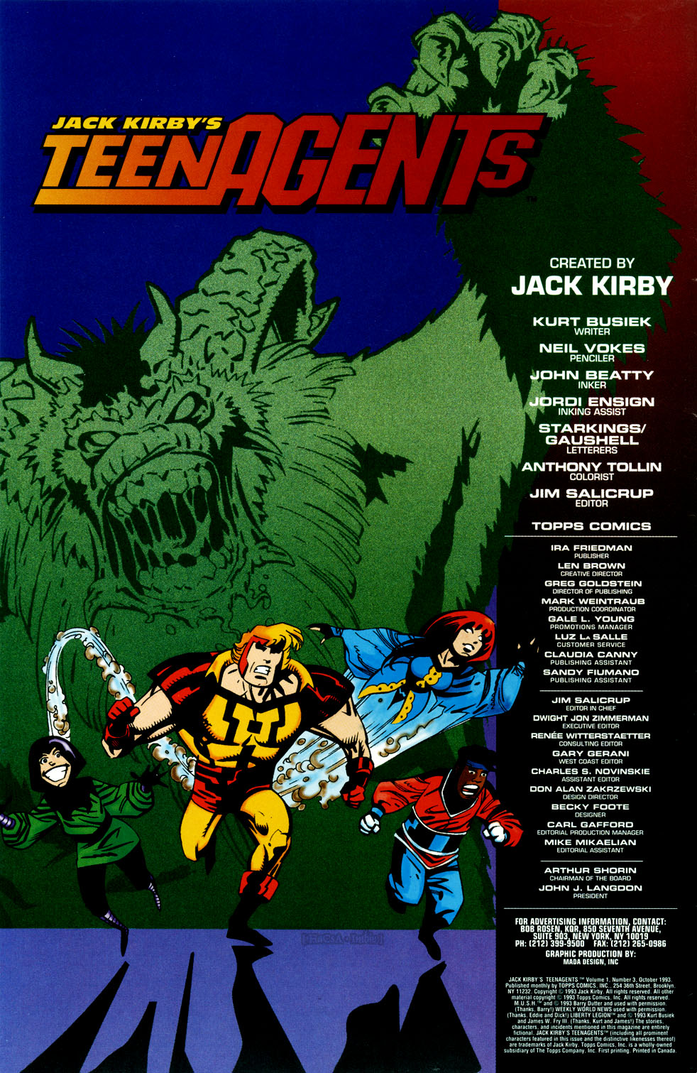 Read online Jack Kirby's TeenAgents comic -  Issue #3 - 2