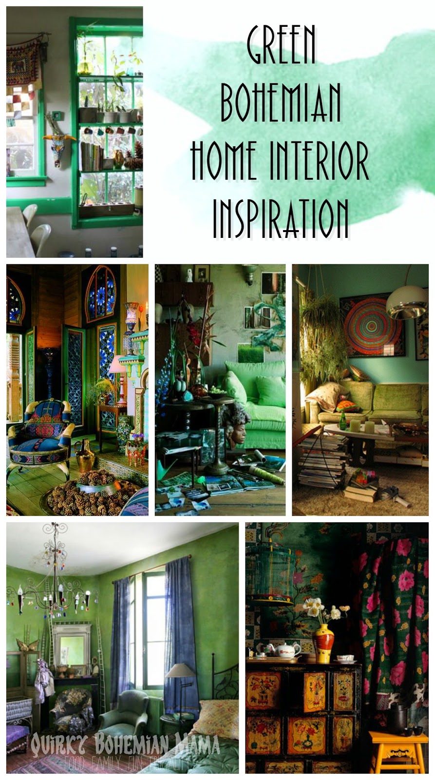 Quirky Bohemian Mama - A Bohemian Mom Blog: Green Bohemian Home ...