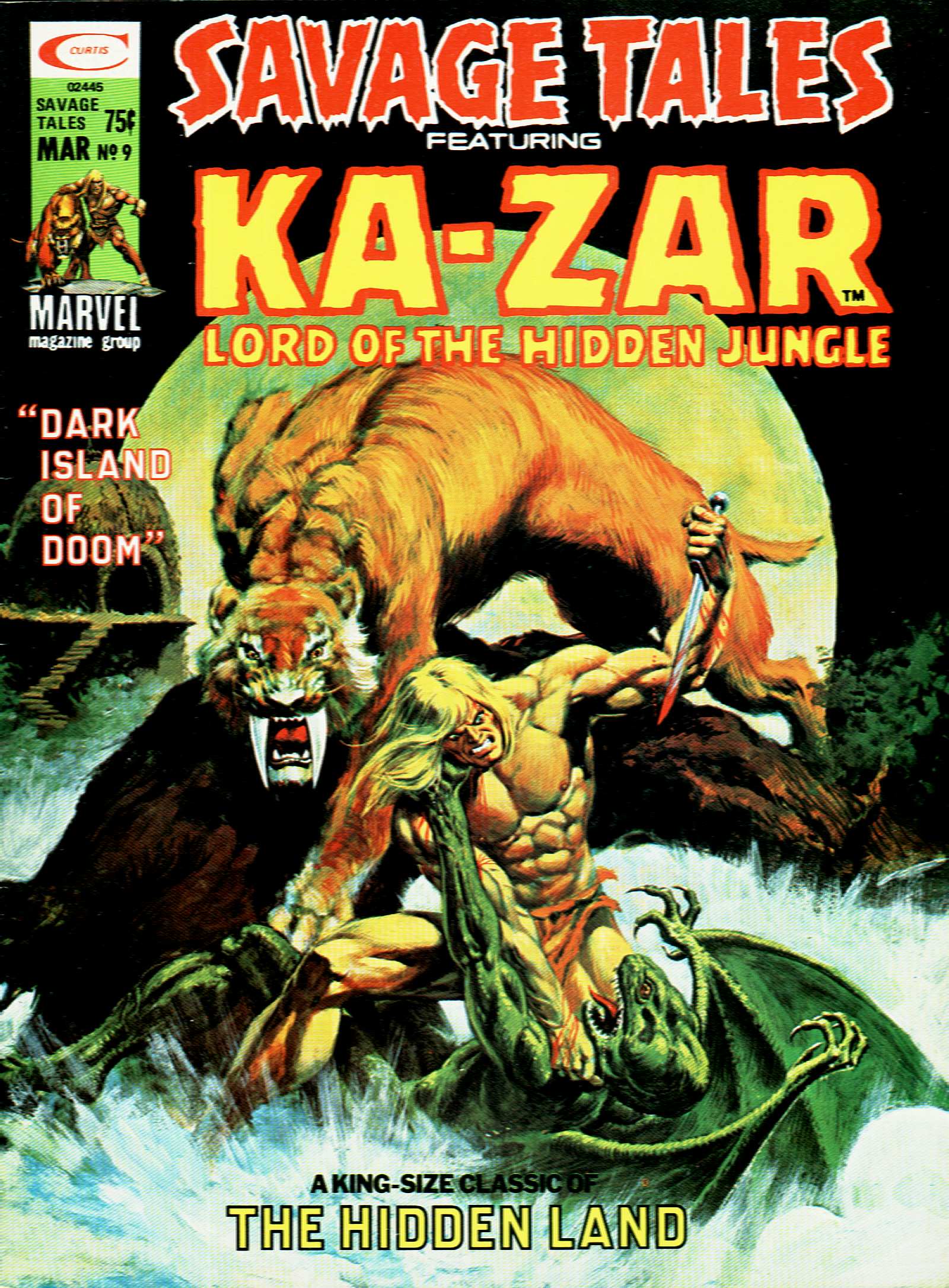 Read online Savage Tales comic -  Issue #9 - 1