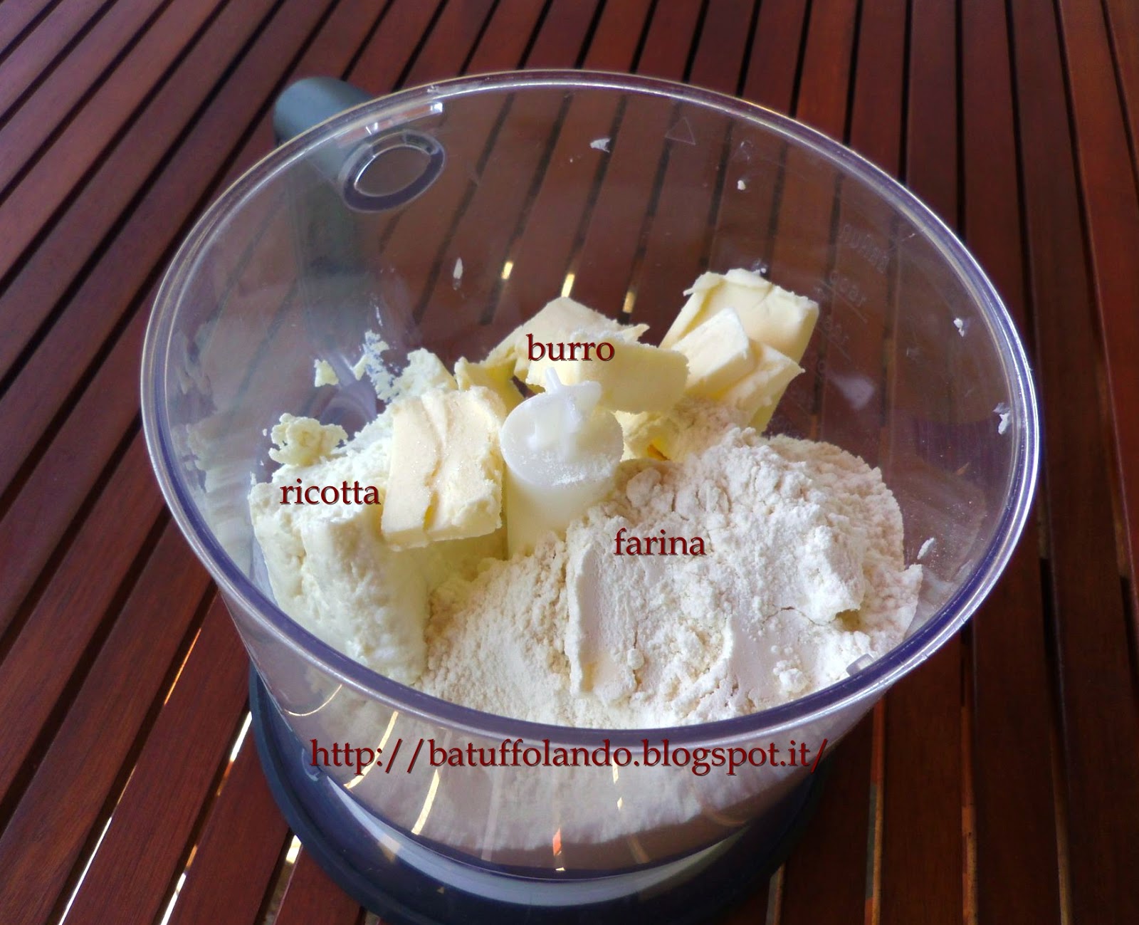 Pasta sfoglia alla ricotta da Batuffolando su Akkiapparicette