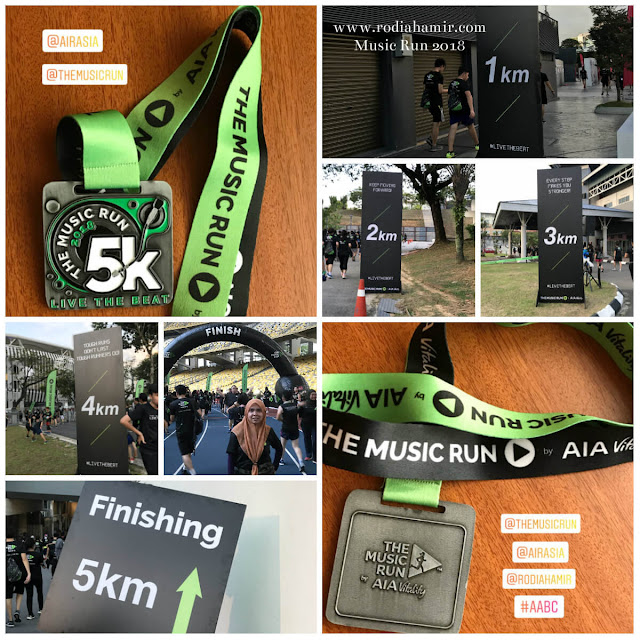 Medal The Music Run AiA Vitality 2018 Finishing Line The Music Run AiA Vitality 2018