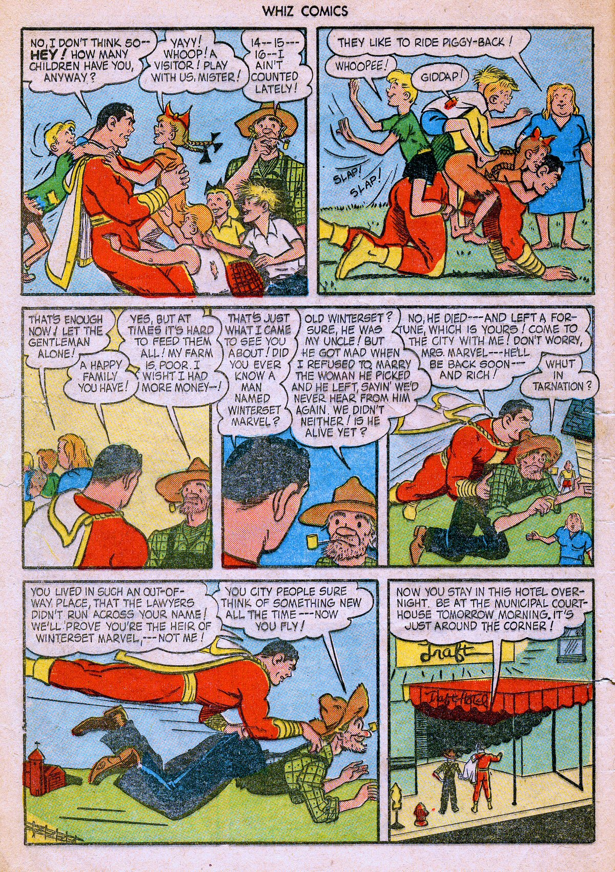 Read online WHIZ Comics comic -  Issue #61 - 8