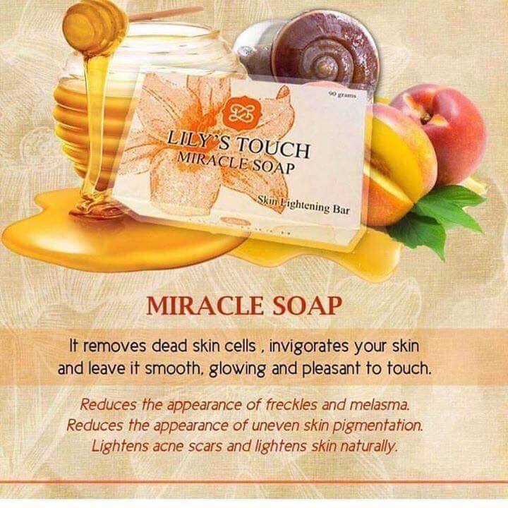 Lily's Touch Miracle Soap now with Snail Extract P150