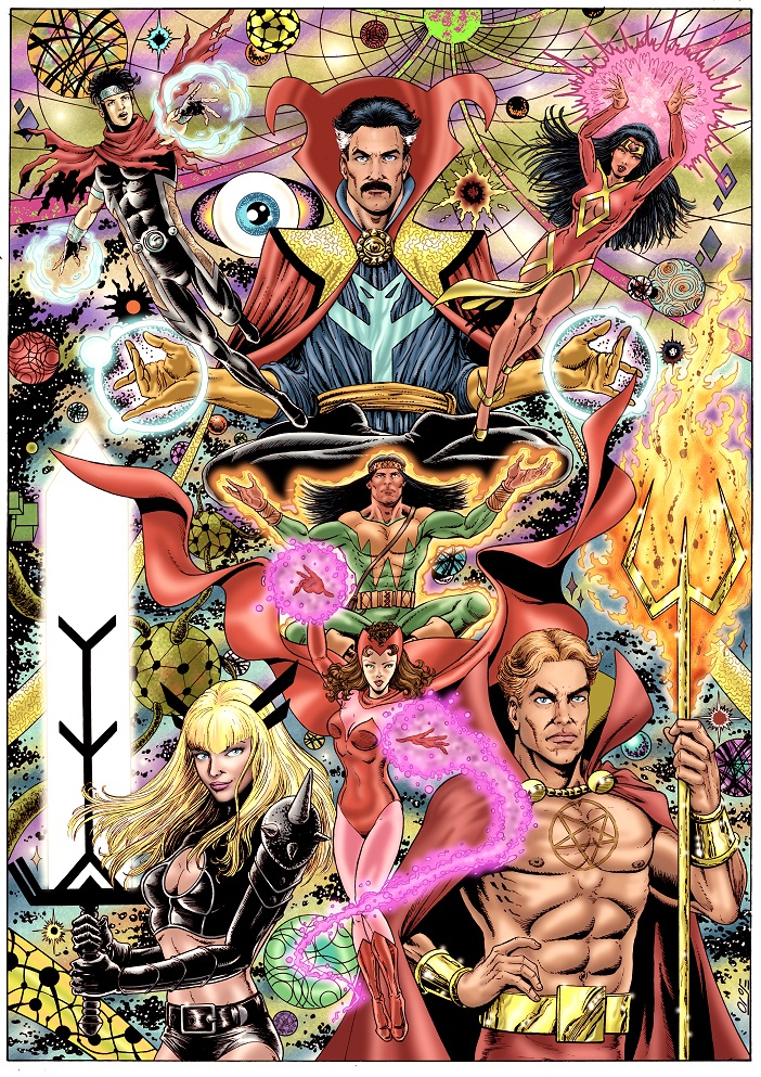 ALEX GARCIA MARVEL COMICS MAGIC WIELDERS